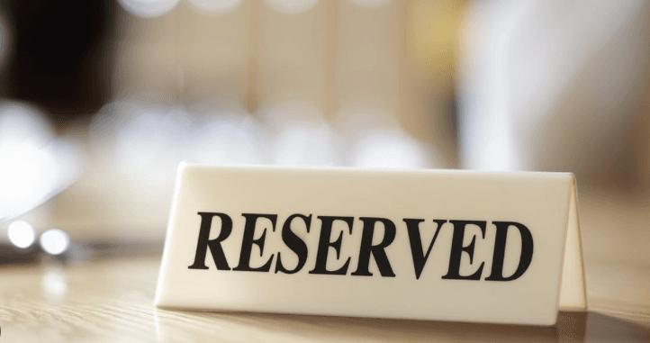 TableVysion reserveringen